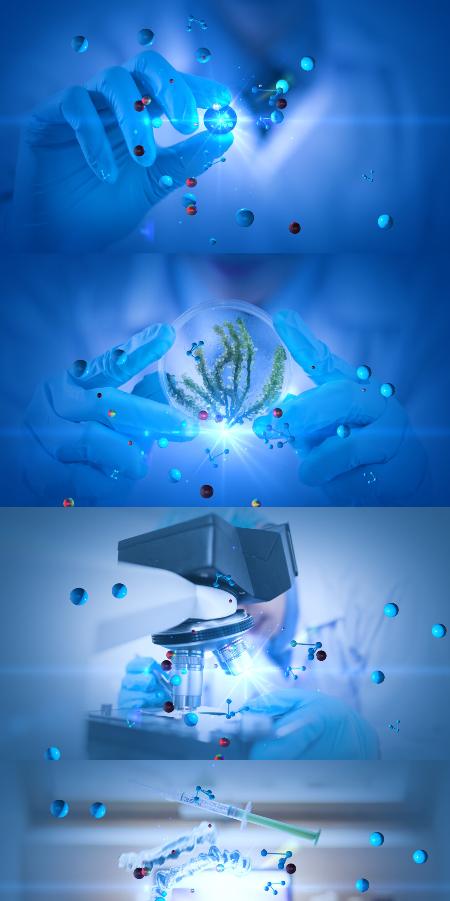 4K醫療科技生物科技基因鏈基因細胞